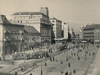 Trg Republike (Trg bana Jelačića), oko 1955. godine